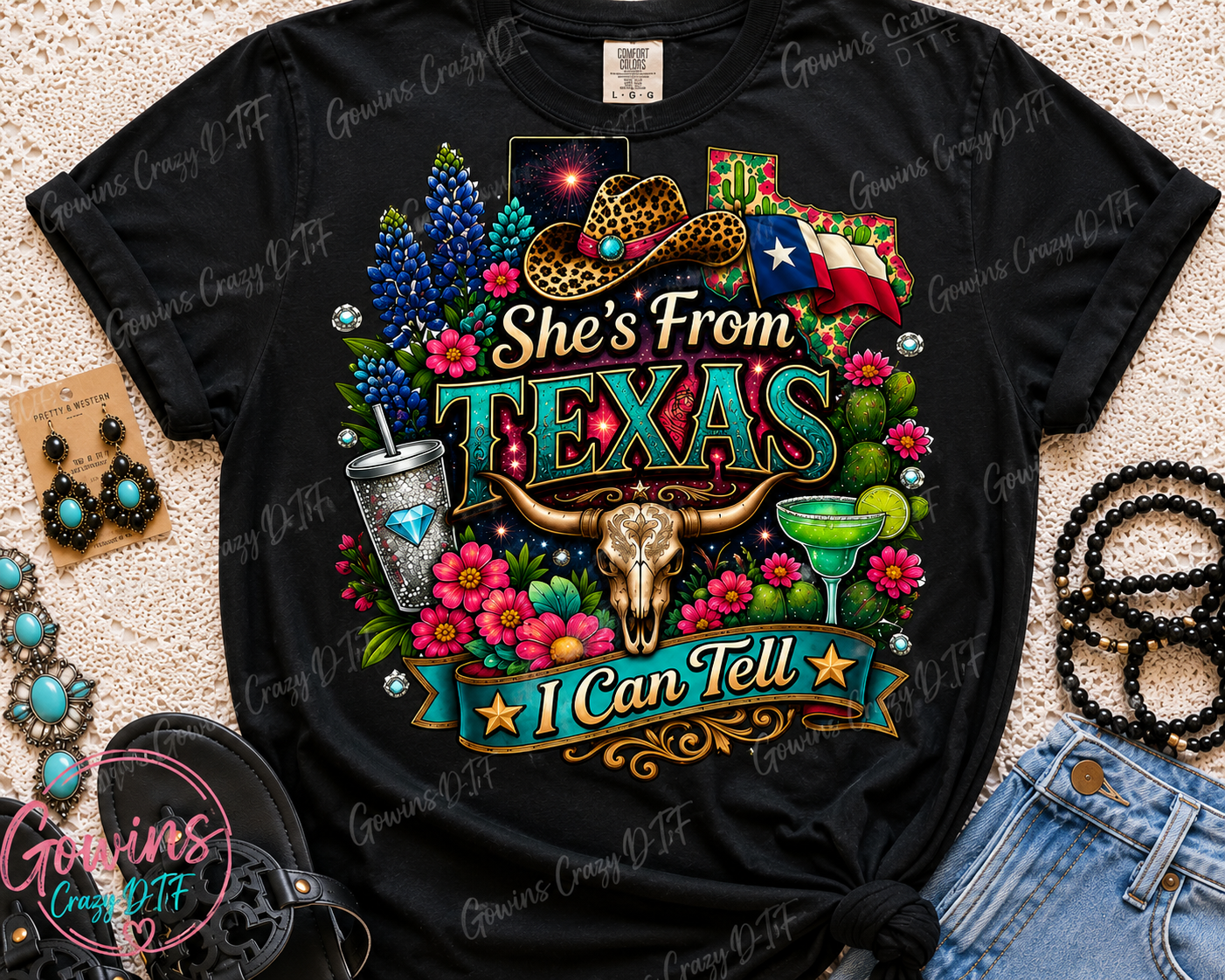 She's From Texas DTF