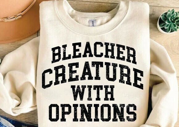 Bleacher Creature with Opinions DTF