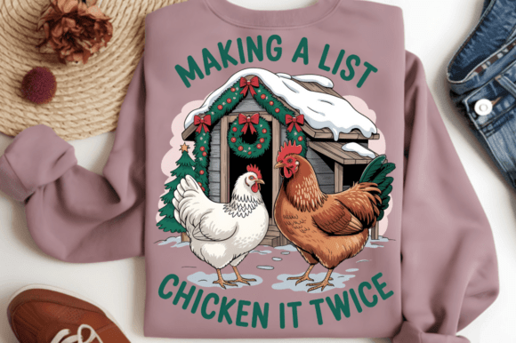 Making A List Chicken It Twice DTF