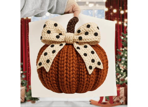 Crochet Pumpkin DTF