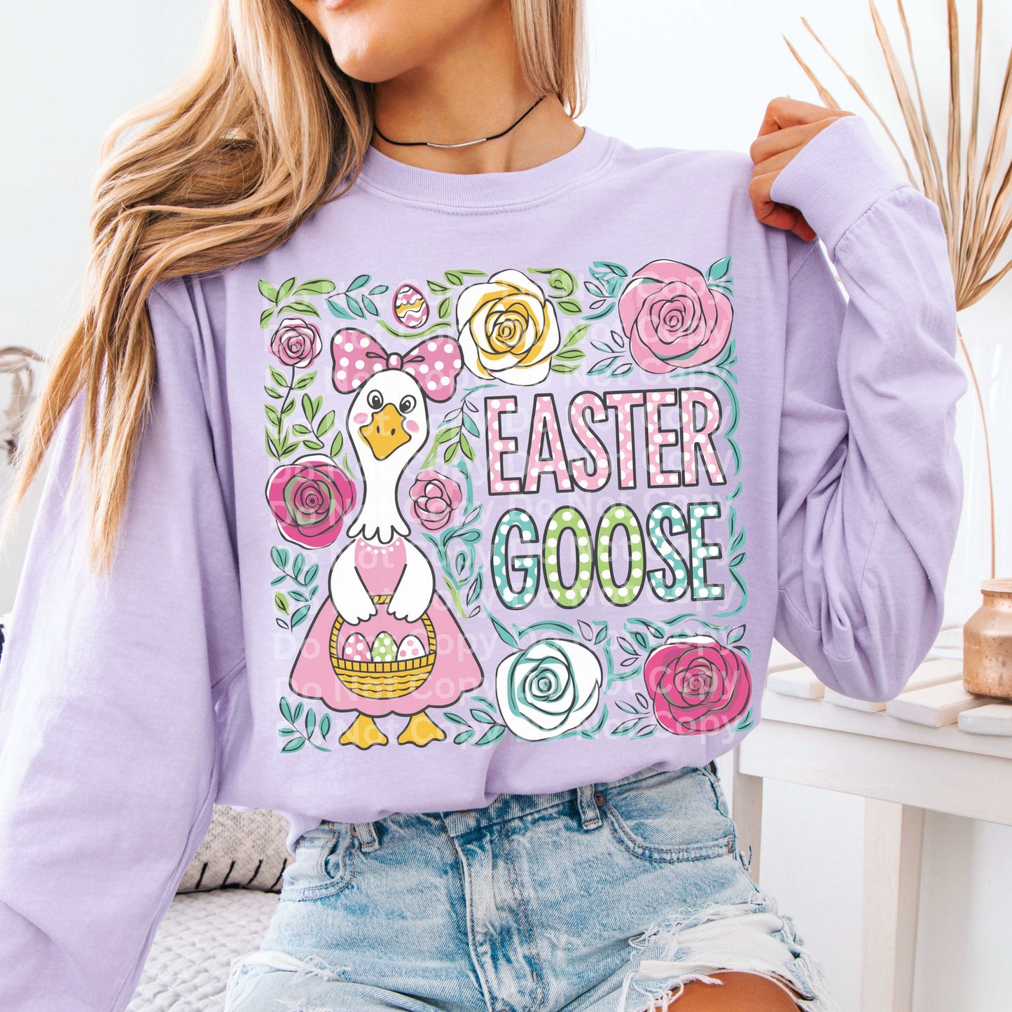 Easter Goose DTF
