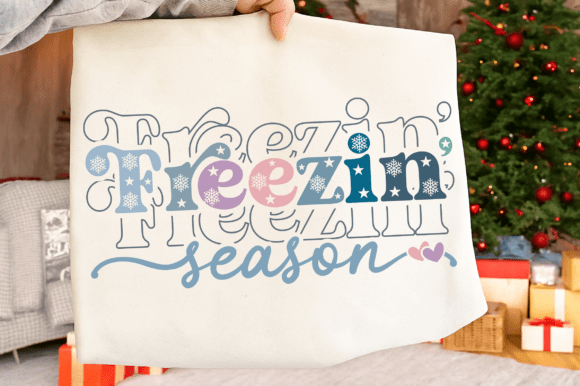 Freezin' Season Colorful DTF