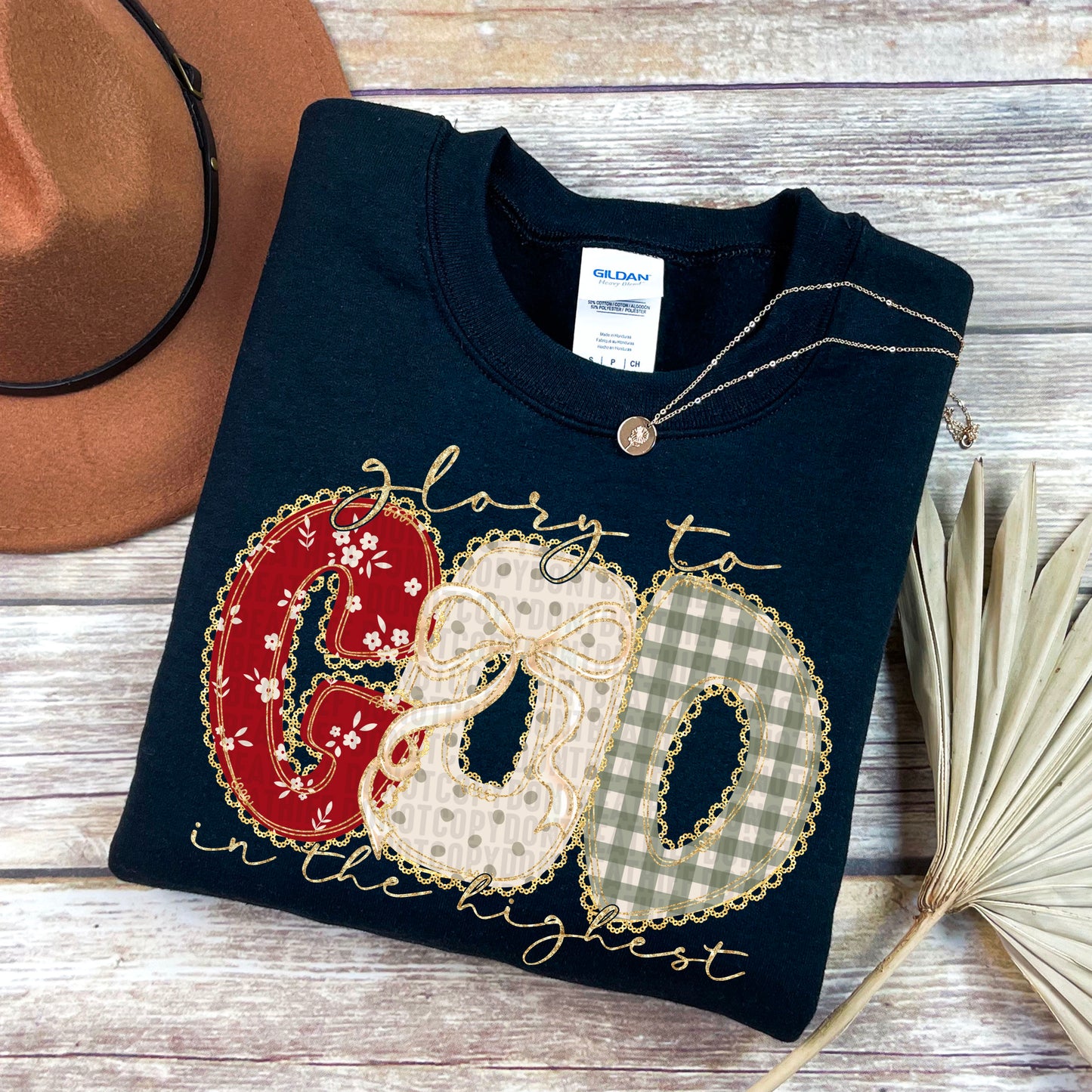 Glory To God in The Highest DTF