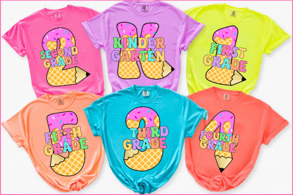 Ice Cream Back To School DTF