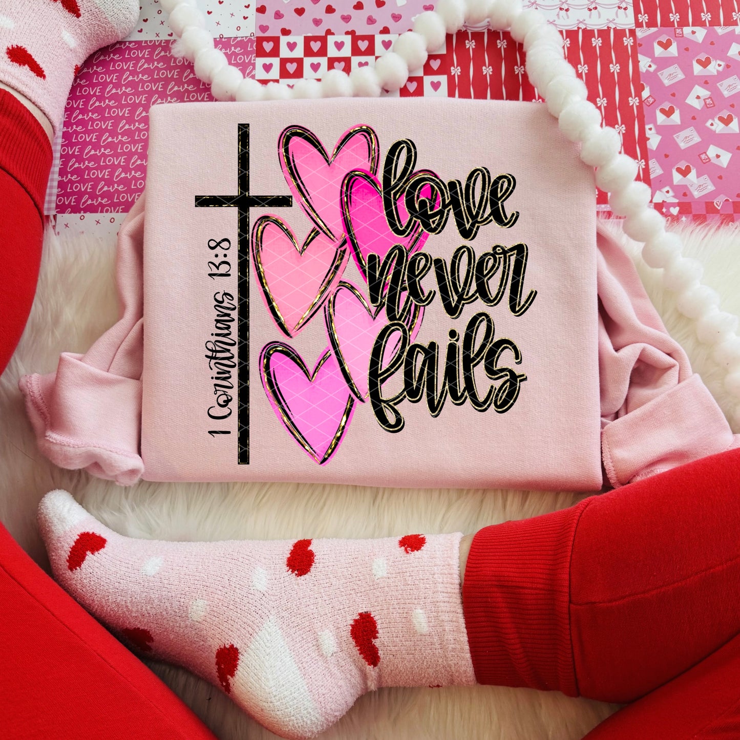 Love Never Fails DTF