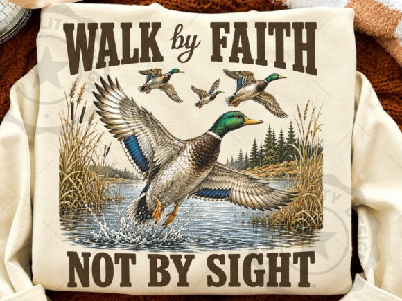 Walk By Faith Not By Sight DTF