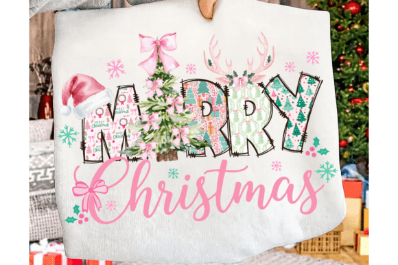 Merry Christmas Tree DTF