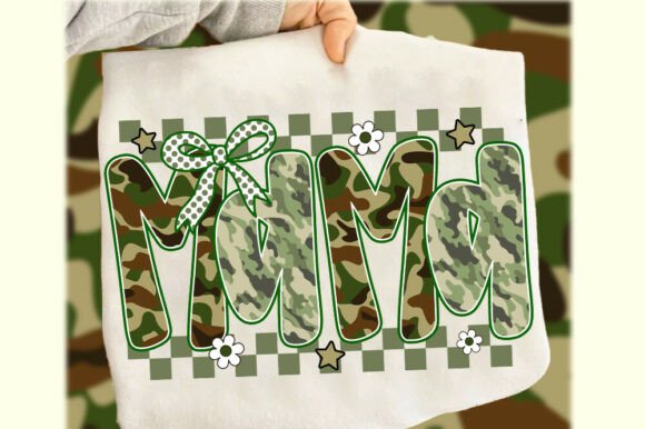Mama Camo DTF