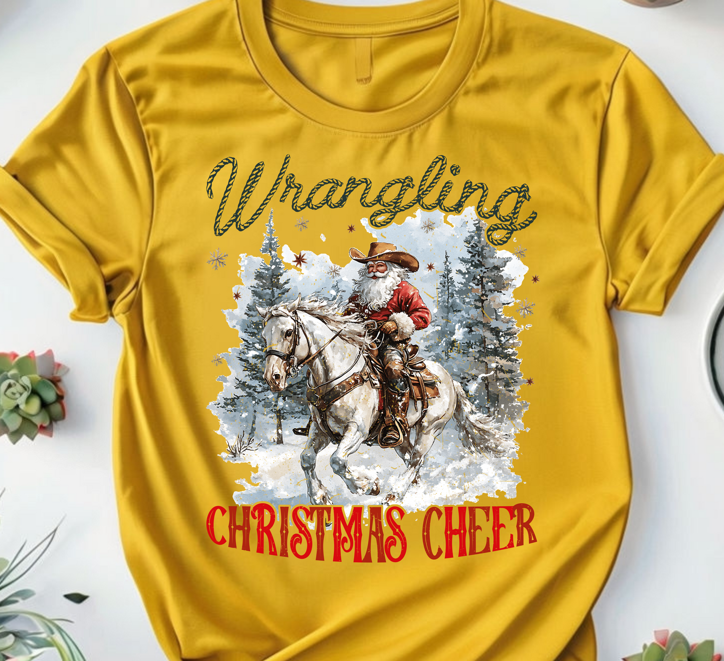 Wrangling Christmas Cheer DTF