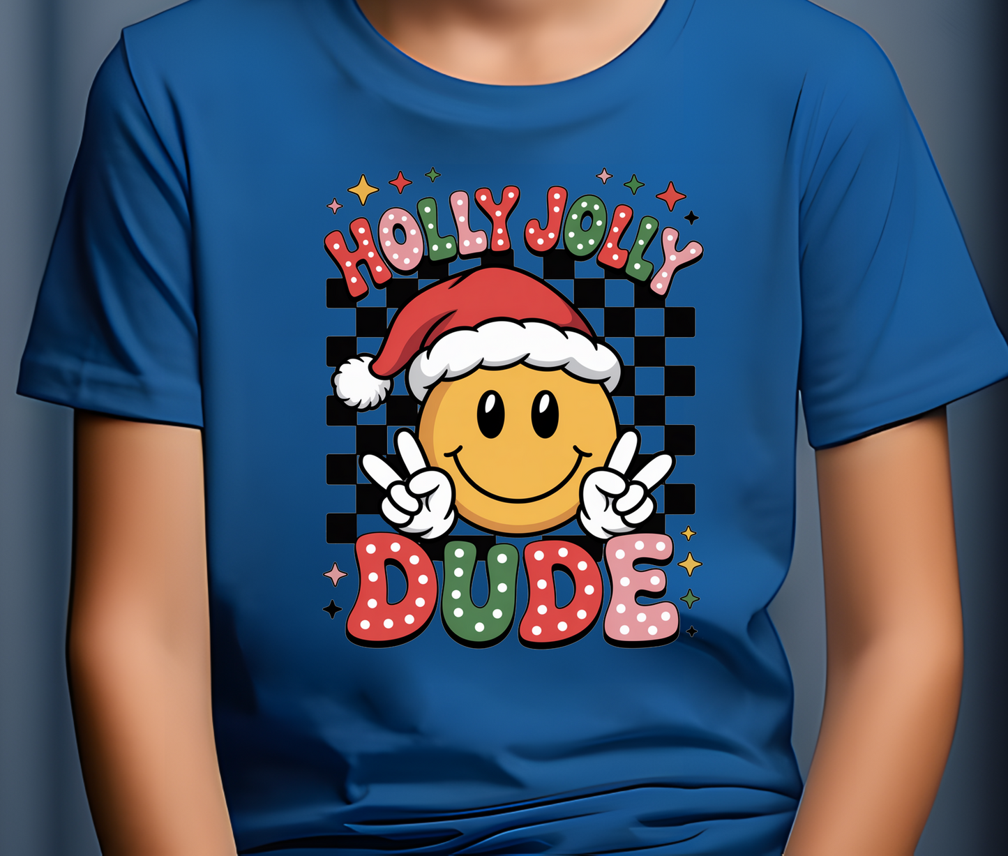 Holly Jolly Dude DTF