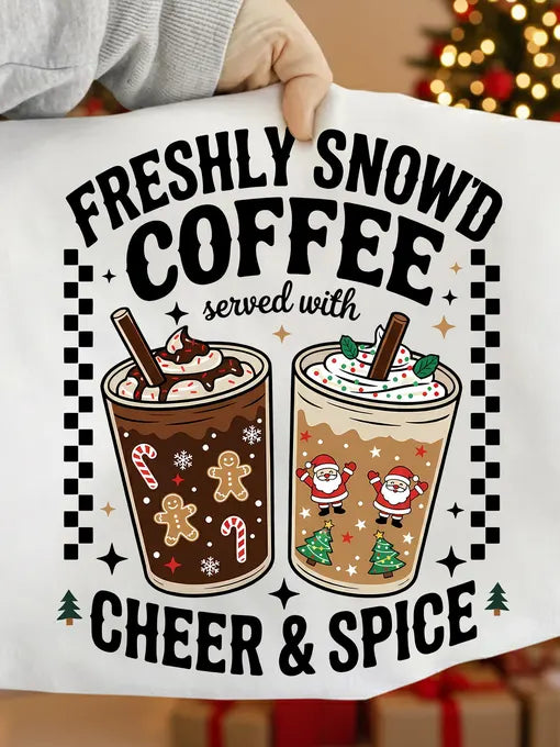 Freshly Snowd Coffee DTF