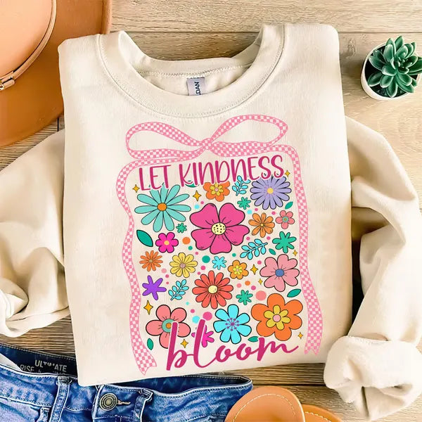 Let Kindness Bloom Coquette