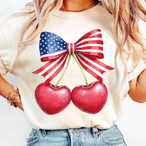 4th of July Coquette Bow