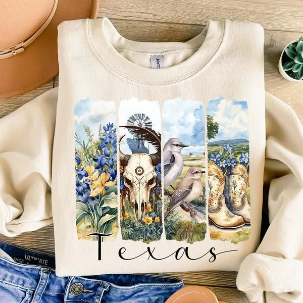 Texas Brushstroke