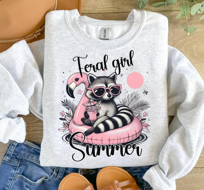 Feral Girl Summer DTF