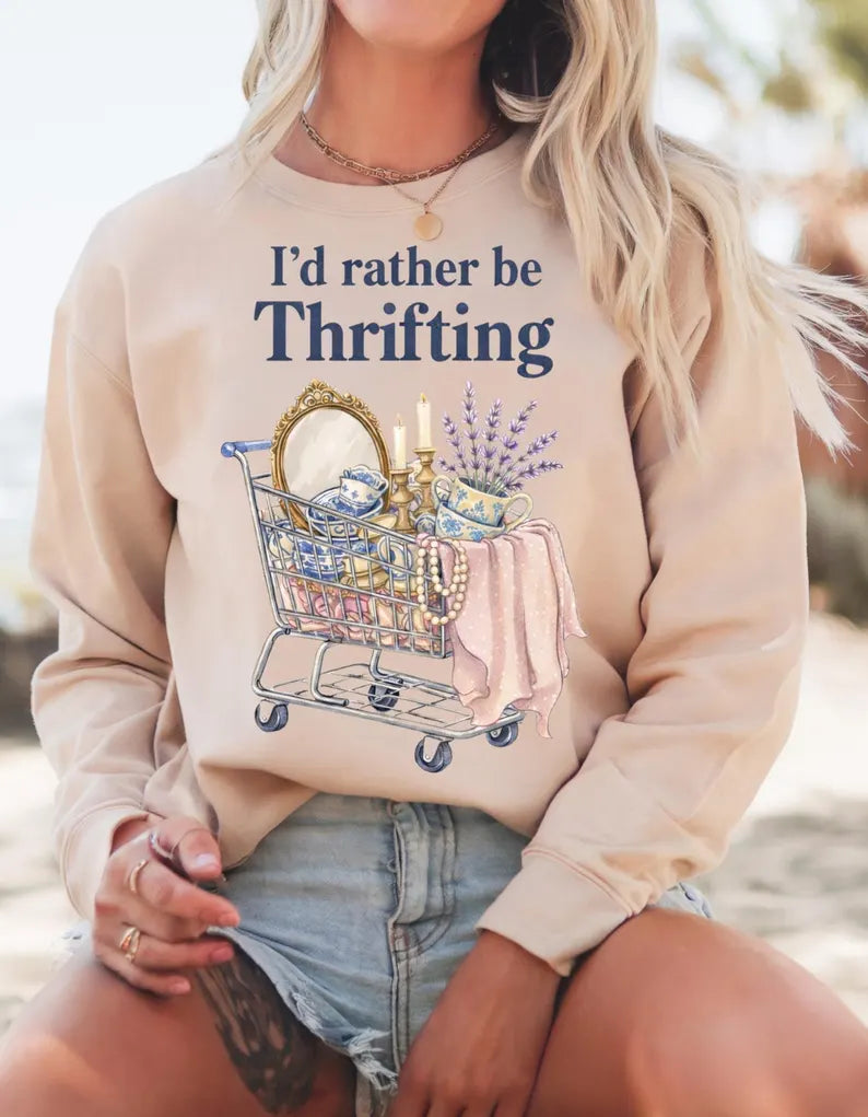 I'd Rather Be Thrifting DTF