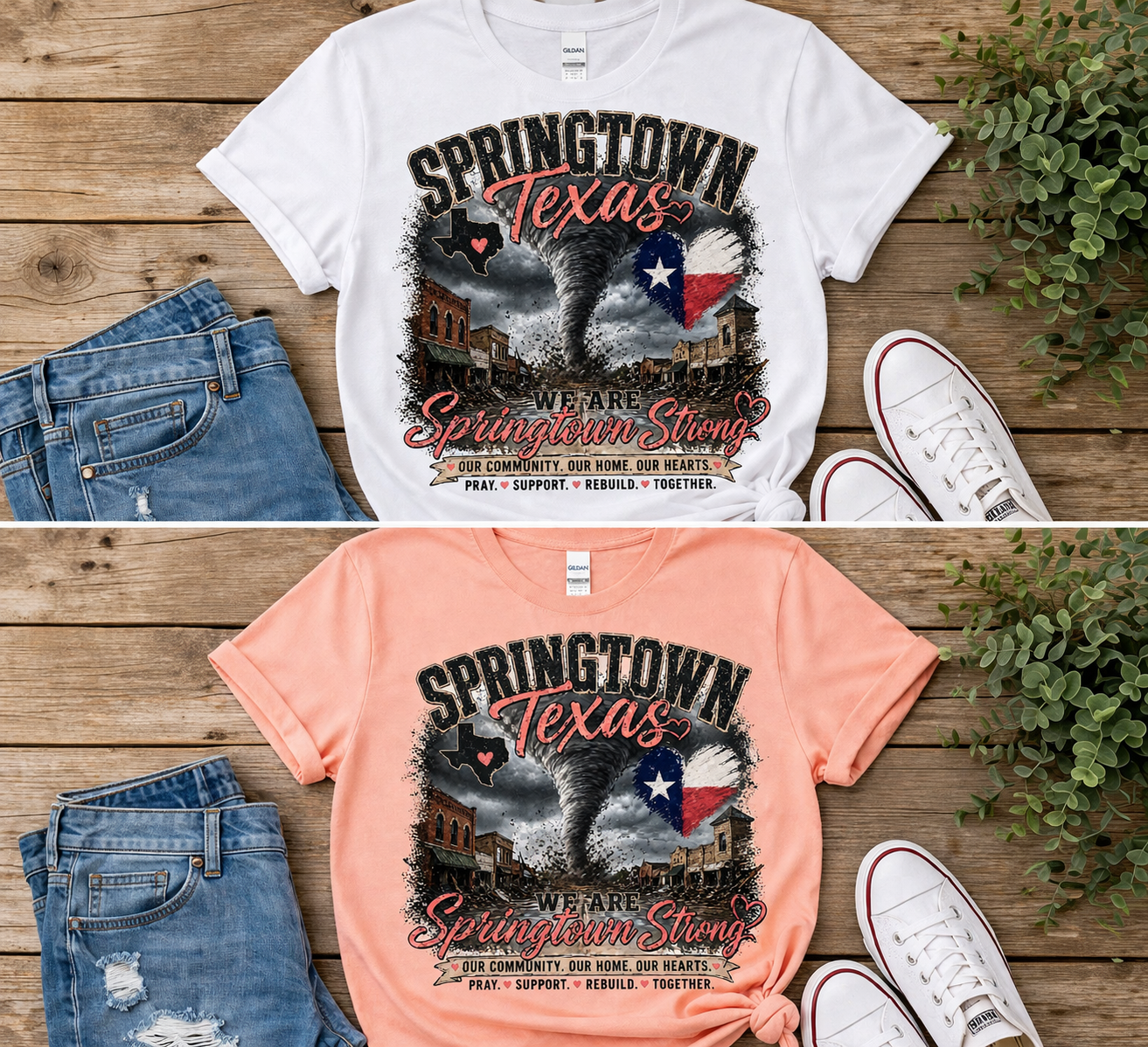 Springtown Texas Strong TEE ONLY