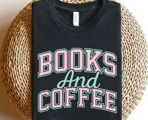 Books And Coffee DTF