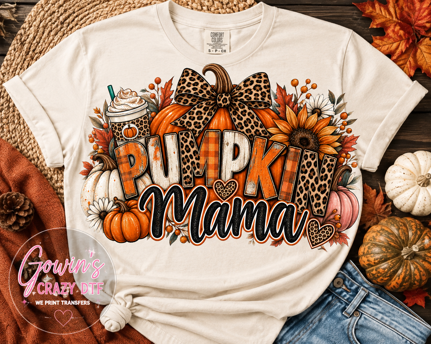 Pumpkin Mama DTF