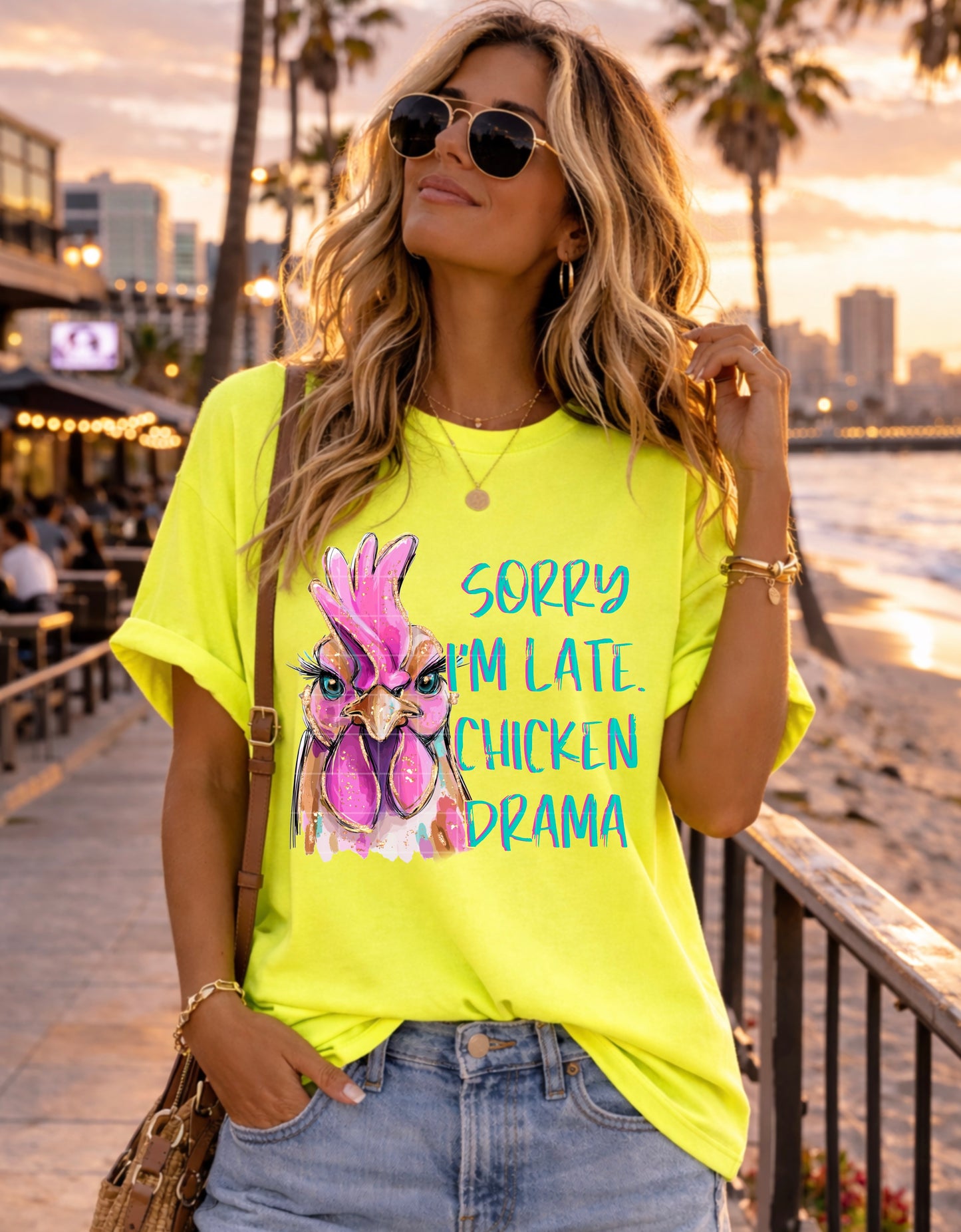 Chicken Drama DTF