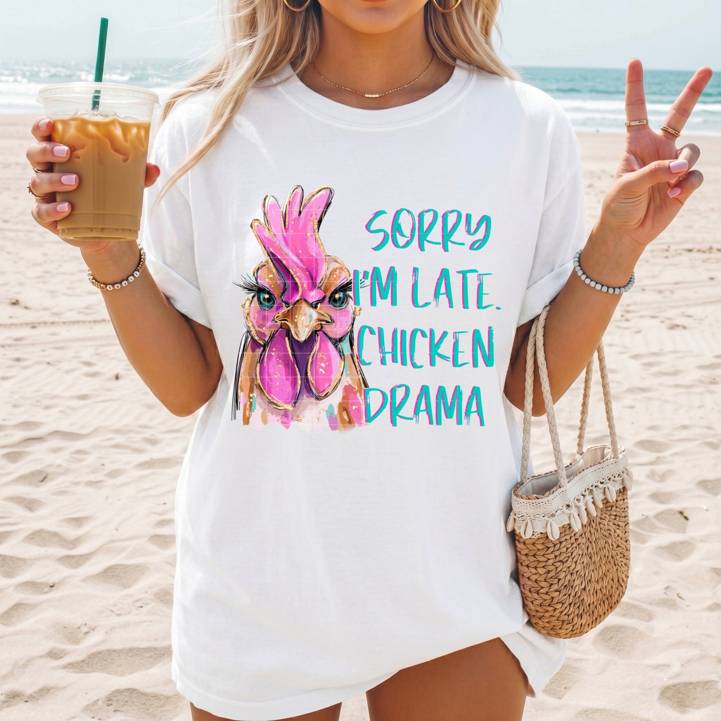Chicken Drama DTF