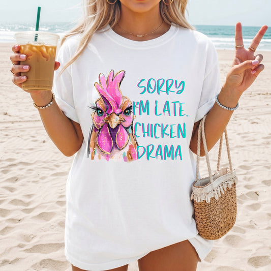 Chicken Drama DTF