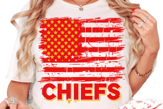 CHIEFS Flag DTF