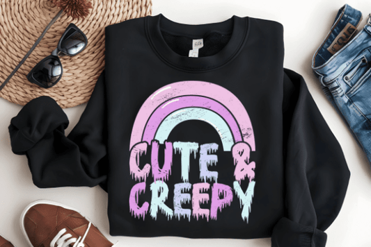 Cute But Creepy DTF