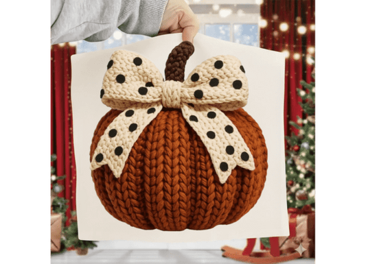 Crochet Pumpkin DTF