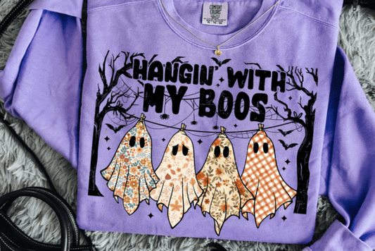 Hanging with My Boos DTF