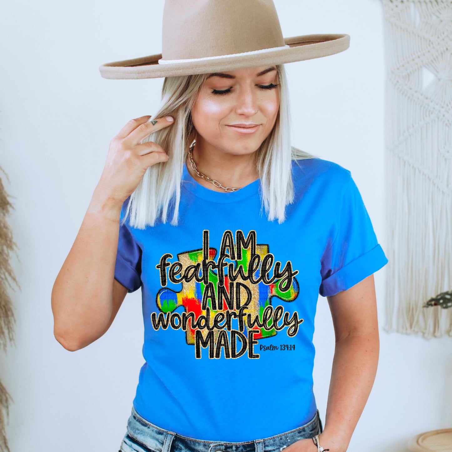 I Am Fearfully And Wonderfully Made DTF
