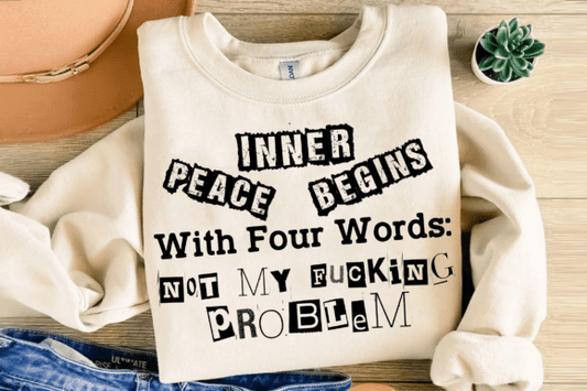 Inner Peace Begins with Four Words..