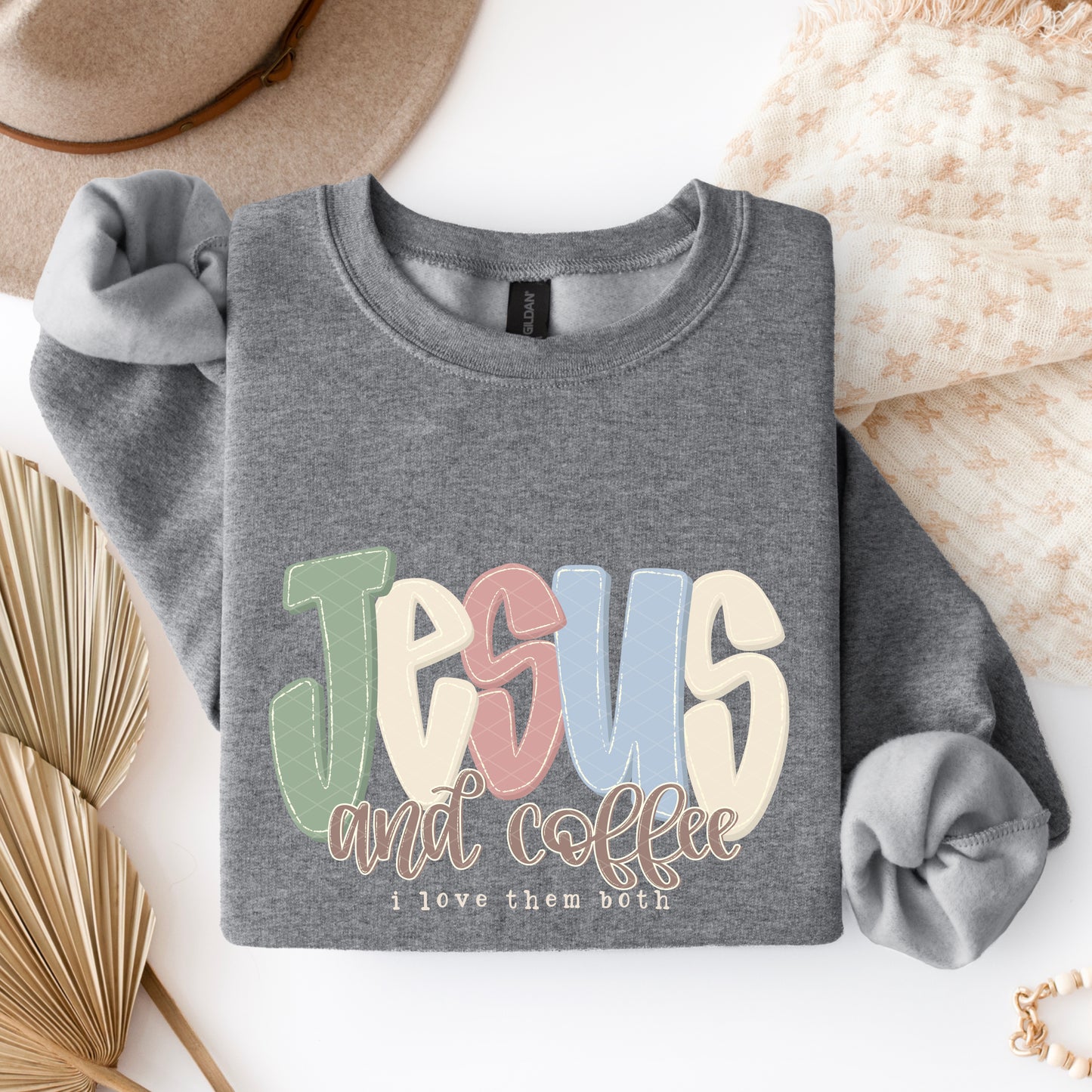 Jesus and Coffee DTF