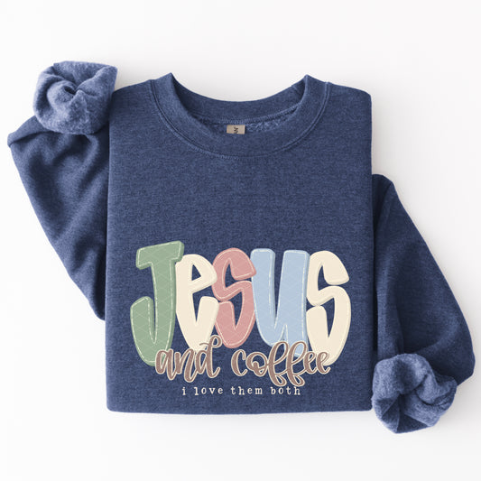 Jesus and Coffee DTF