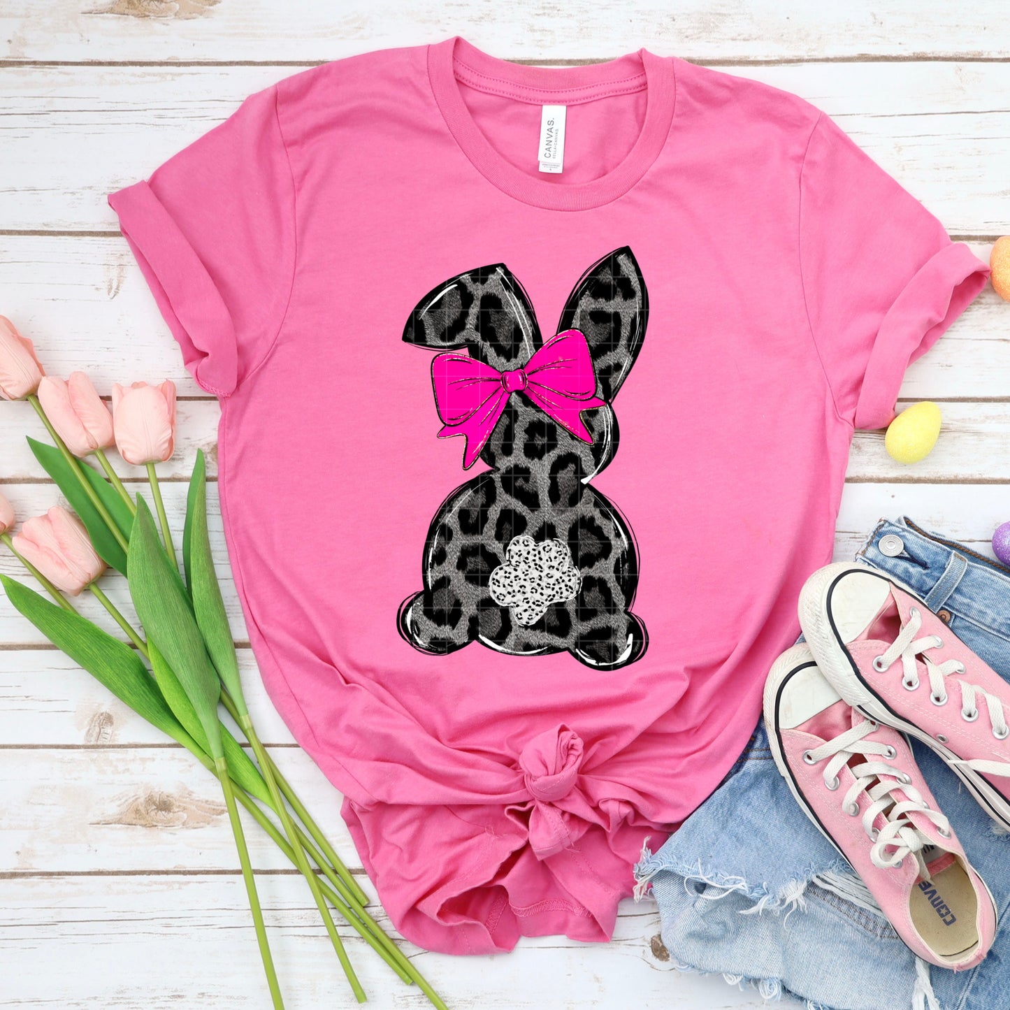 Leopard Bunny DTF
