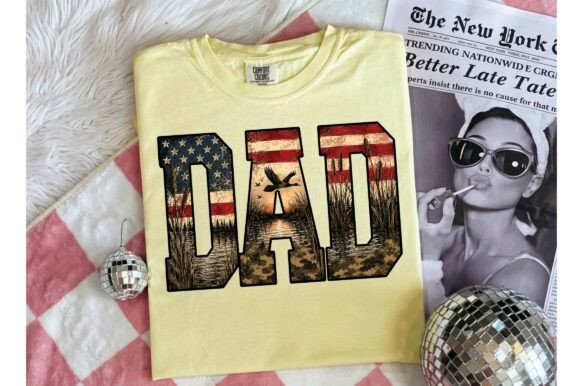 Patriotic Dad Hunting DTF