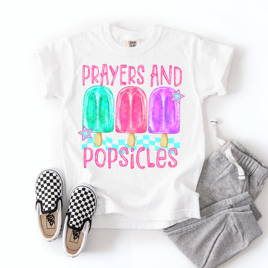 Prayers and Popsicles Girl DTF