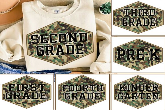 Camo Grades DTF