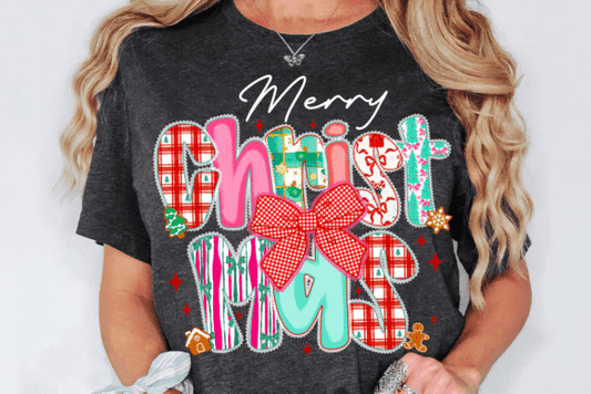 Merry Christmas DTF