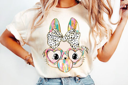 Retro Easter Bunny DTF
