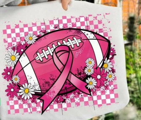 Retro Football Pink Out DTF