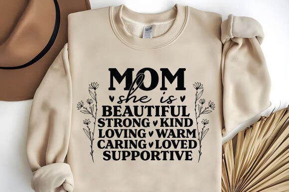 MOM She is Beautiful Words