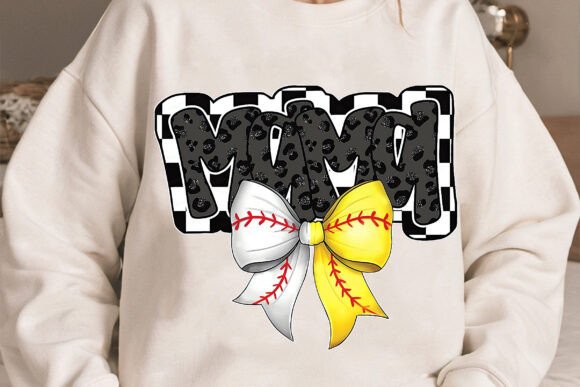 Mama of Both Softball Baseball DTF