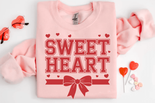 Sweet Heart DTF Coquette Bow