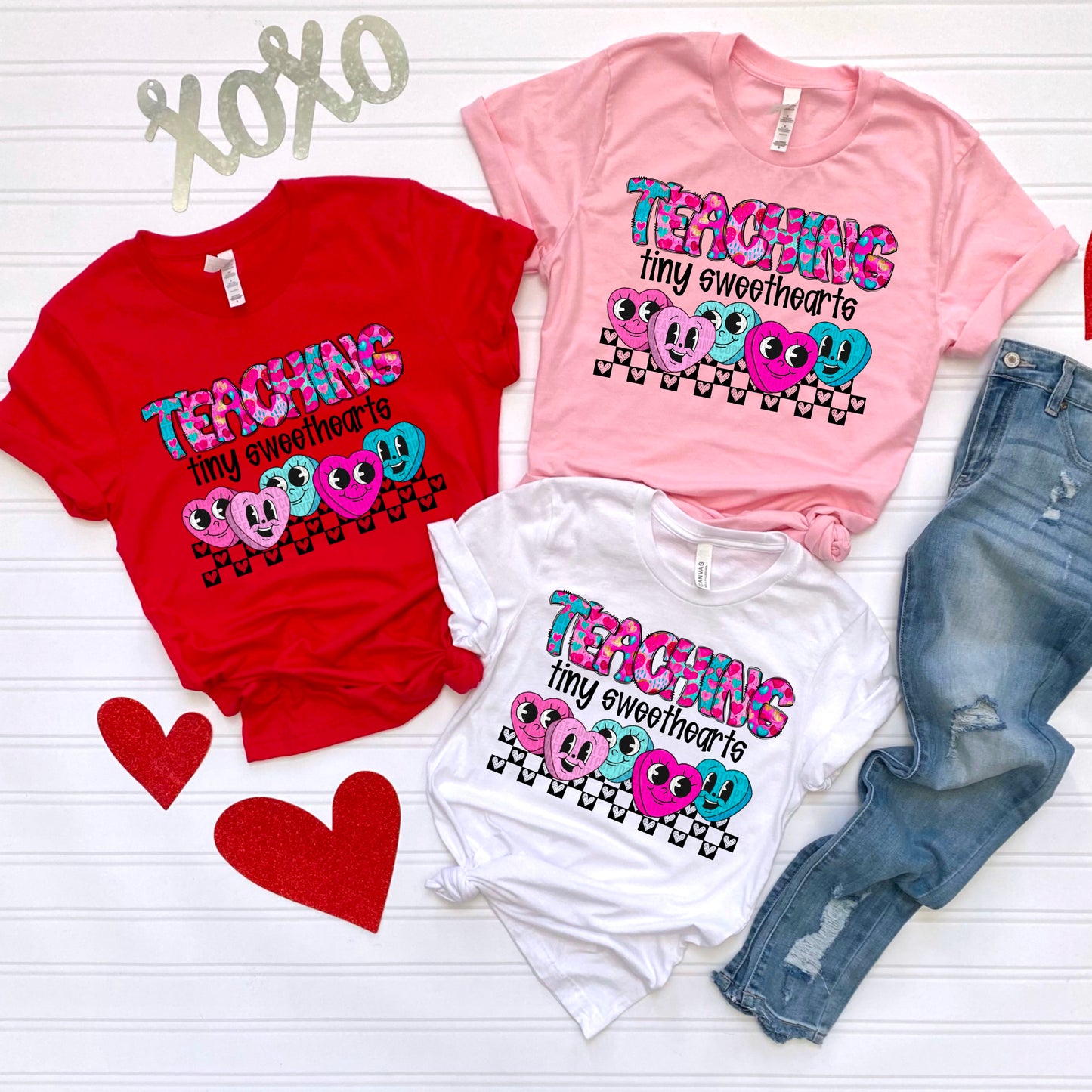 Teaching Tiny Sweethearts DTF