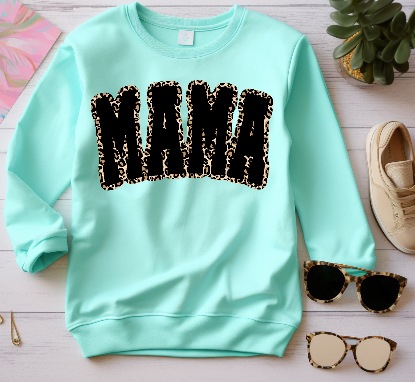 Mama Leopard DTF