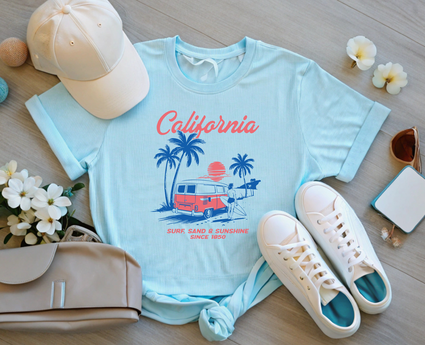 California Surf Sand & Sunshine DTF