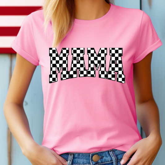 Mama Checkered DTF