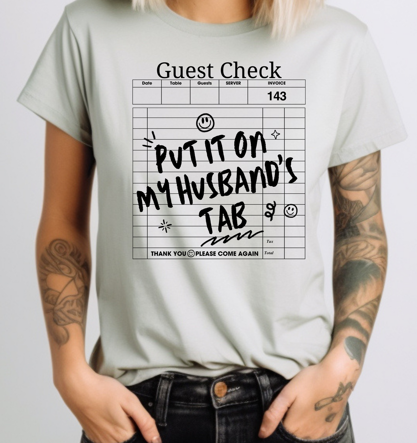 Put It On My Husbands Tab DTF
