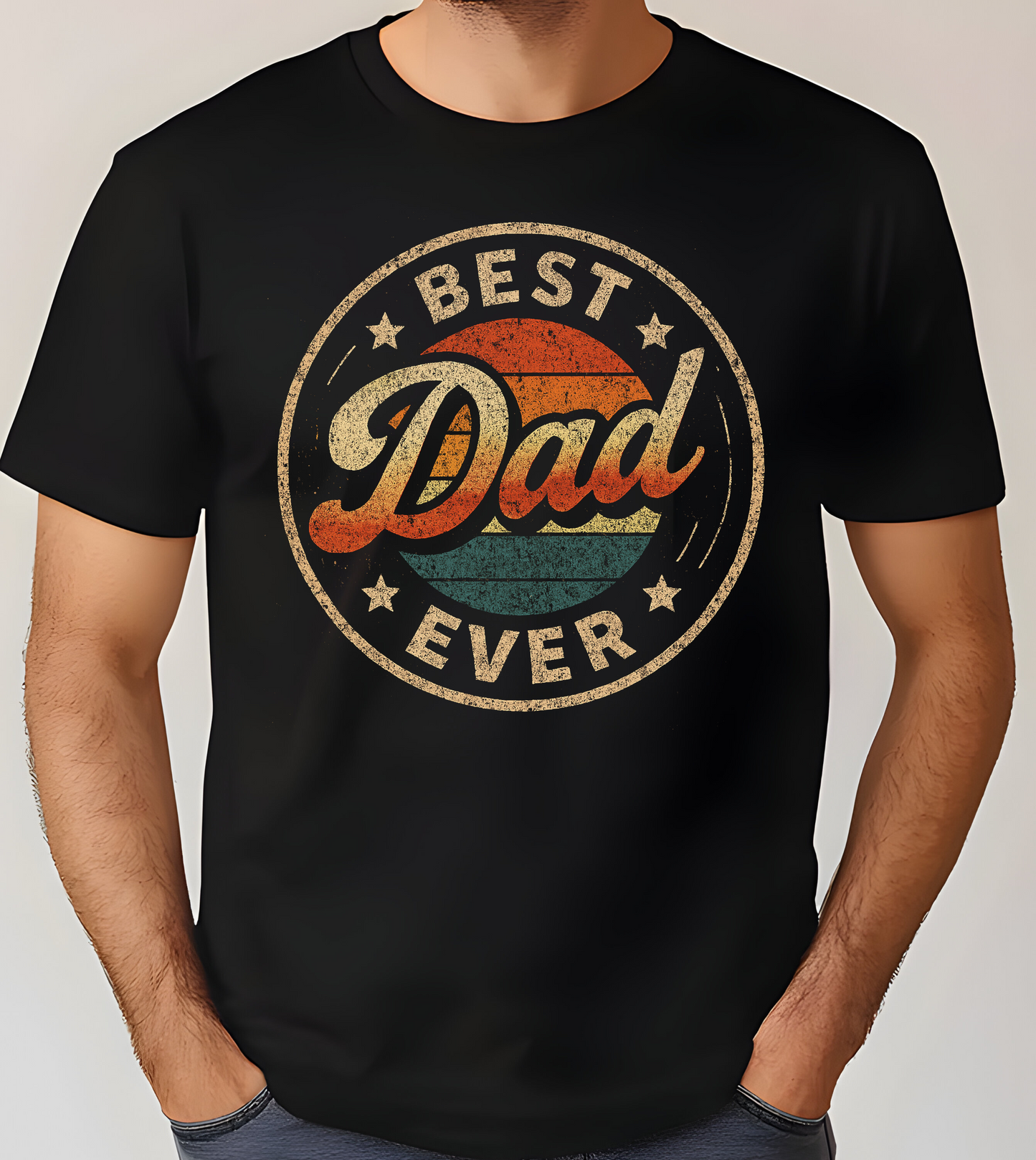Best Dad Ever DTF